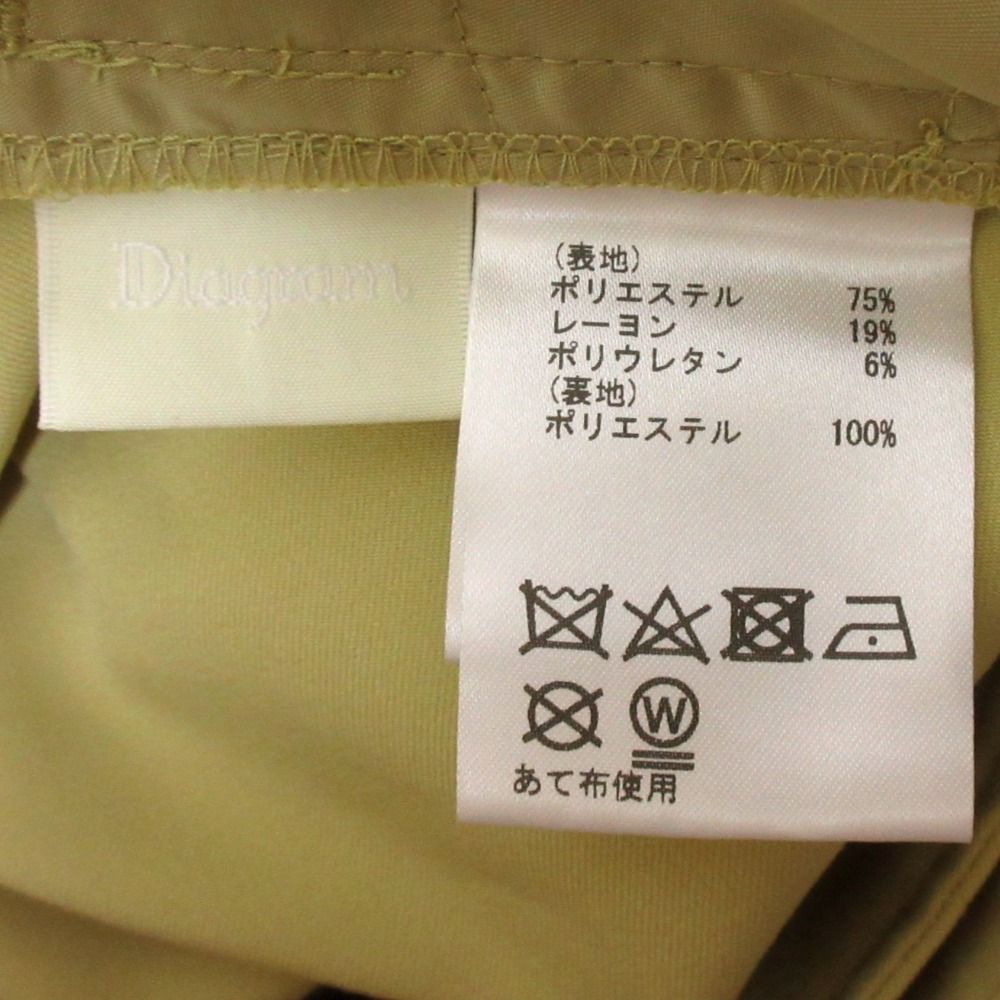 美品 24AW Diagram ダイアグラム グレースコンチネンタル ストレッチ  