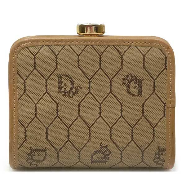 超美品 Christian Dior 【クリスチャンディオール】ハニカム柄 コイン