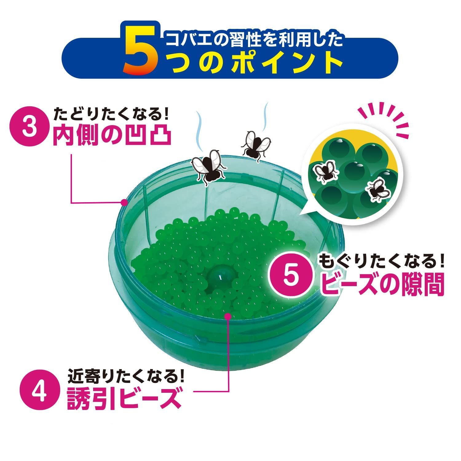 コバエ駆除剤|室内置き型 コバエトルポン