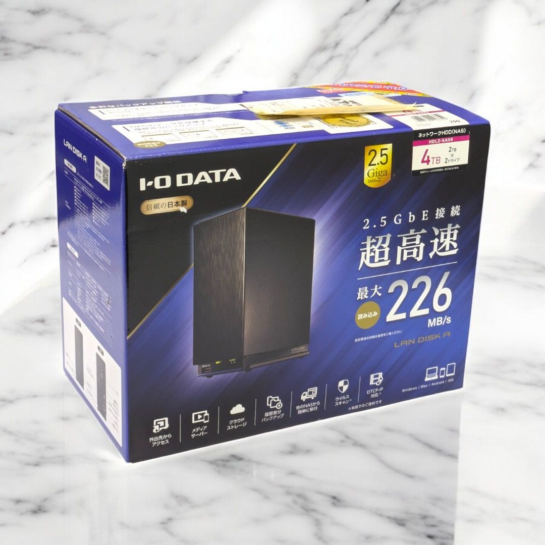 IODATA NAS HDL2-AAX4 HDD4TB】アイオーデータNAS HDL2-AAX4/E Amazon