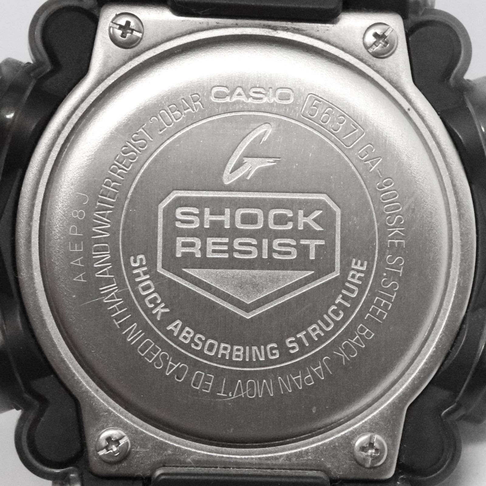 稼働品】CASIO カシオ G-SHOCK ジーショック GA-900SKE-8AJF メンズ 