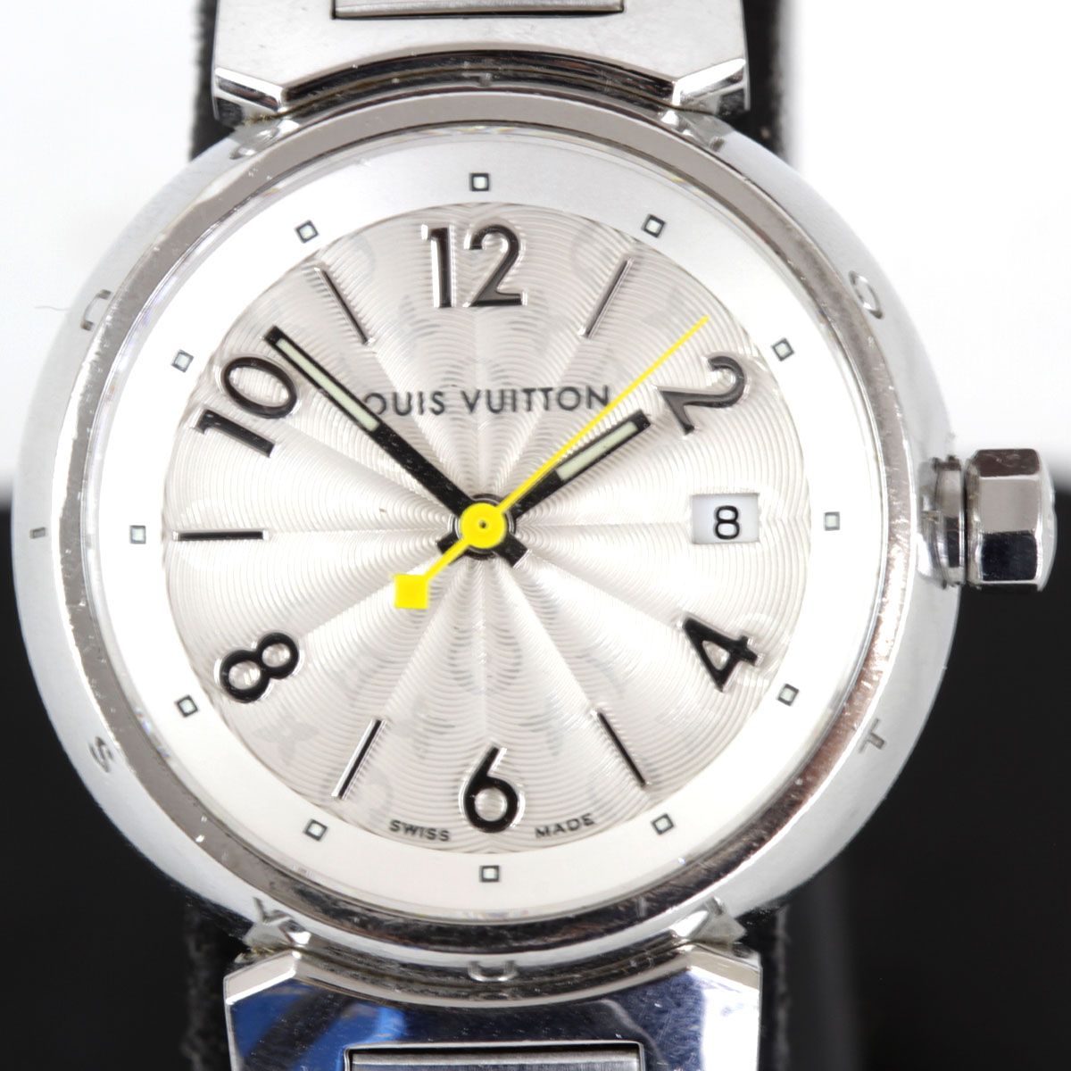 ジャンク『不動品』 LOUIS VUITTON タンブールデイト SSブレス 100ml  