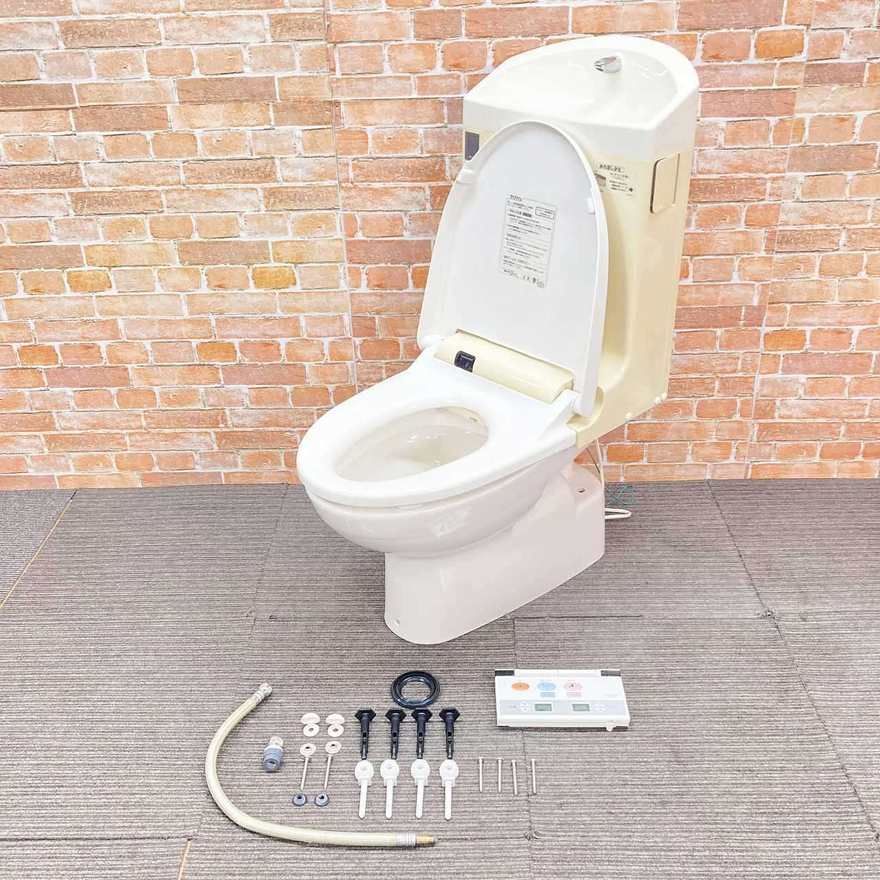 品 TOTO リモコン付 トイレ洋式便器 床下排水 CS87BU 排水芯200mm とウォシュレット一体型タンク TCF9031LE SC1 9I