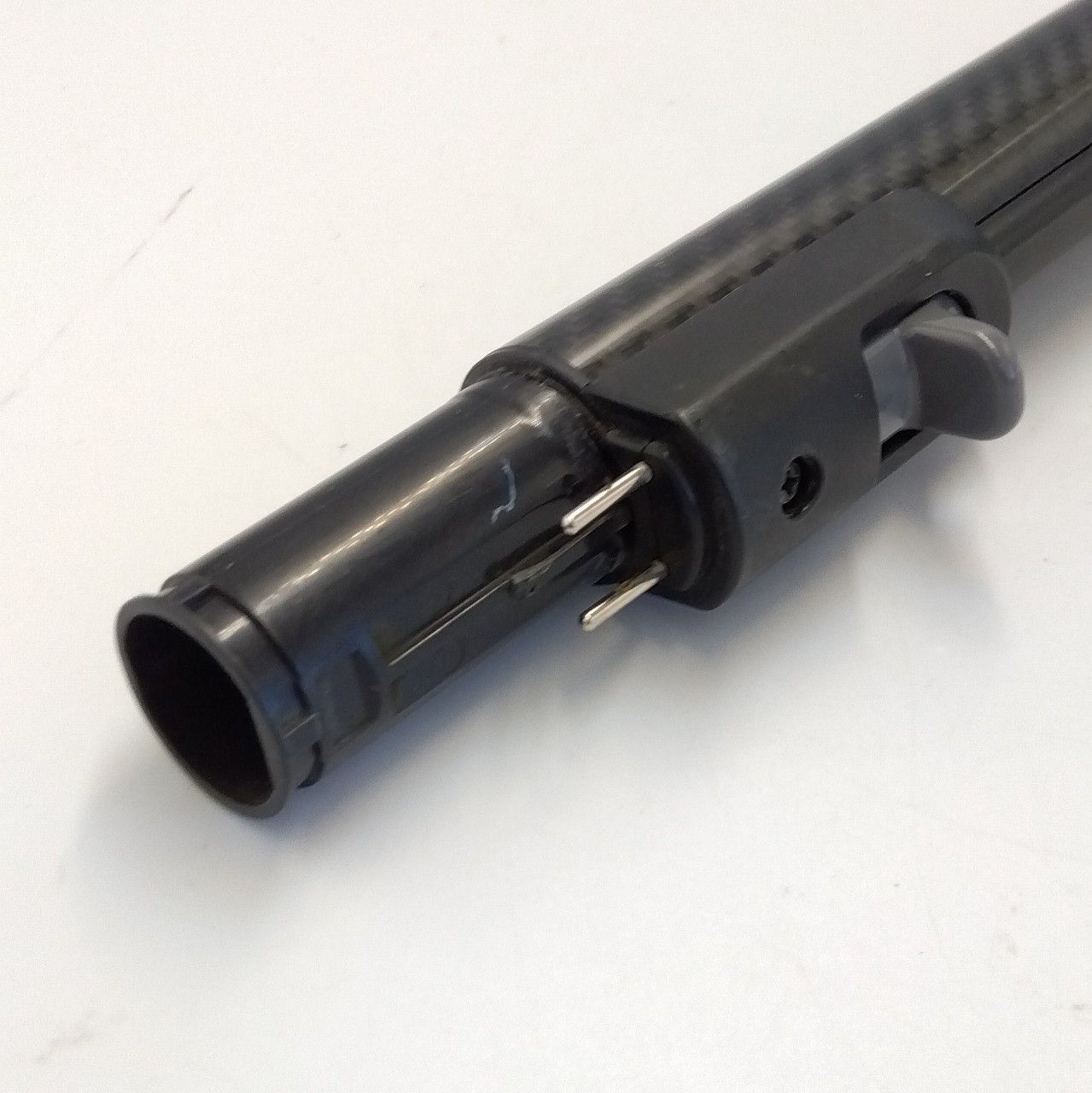 【簡易清掃済】SHARP　（型番：EC-SR5-S）　掃除機　延長菅　パイプ　タービンヘッド用　中間パイプ　ズームパイプ　カーボンパイプ　シャープ　部品　延長管　中古　（色：黒　ブラック） 【新品】SHARP EC-FR7-Bコードレススティック掃除機