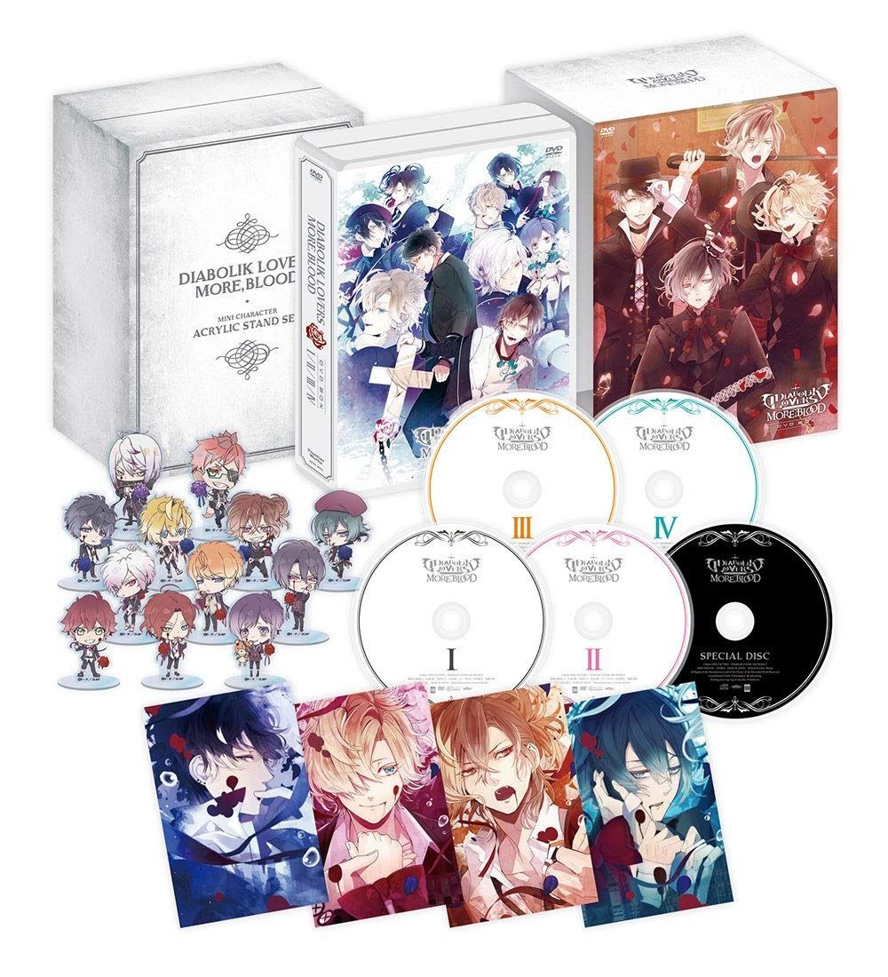 アニメ DIABOLIK LOVERS MORE%ｶﾝﾏ%BLOOD DVD-BOX 完全受注生産版