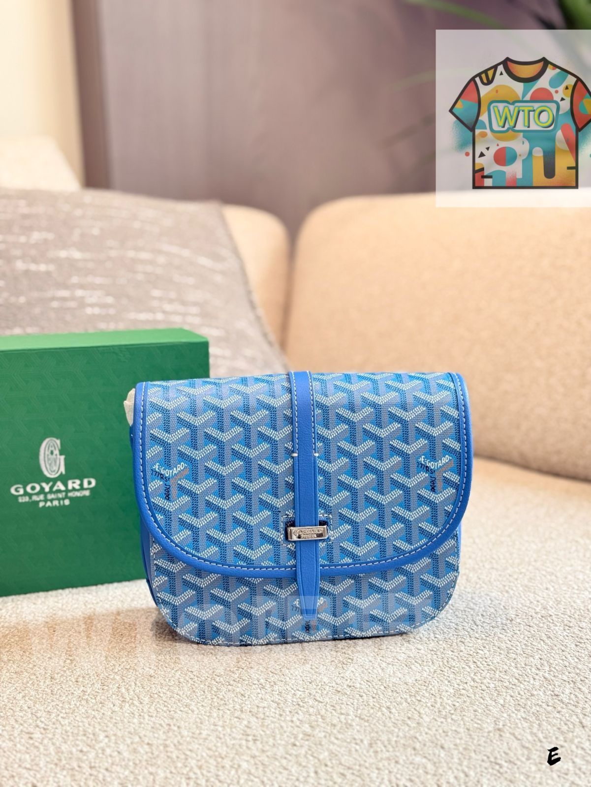 今日WTO】Goyard Saint Louis PM ゴヤール サンルイ ポーチ