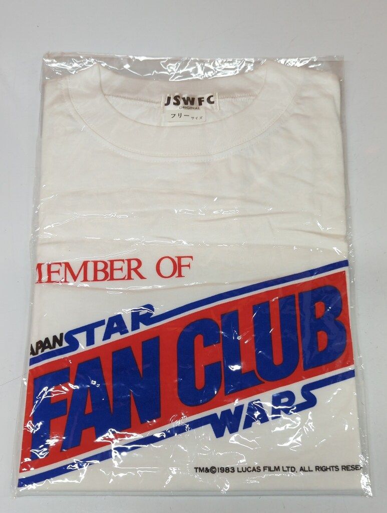 スターウォーズ ファンクラブTシャツ JSWFC STAR WARS ファン注目の