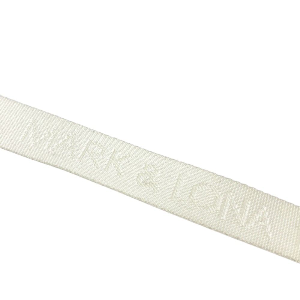 MARK&amp;LONA マークアンドロナ  マーカー付き リングベルト  ホワイト系  [240101487327] ゴルフウェア ストスト MARK&LONA マークアンドロナ マーカー付き リングベルト ホワイト系