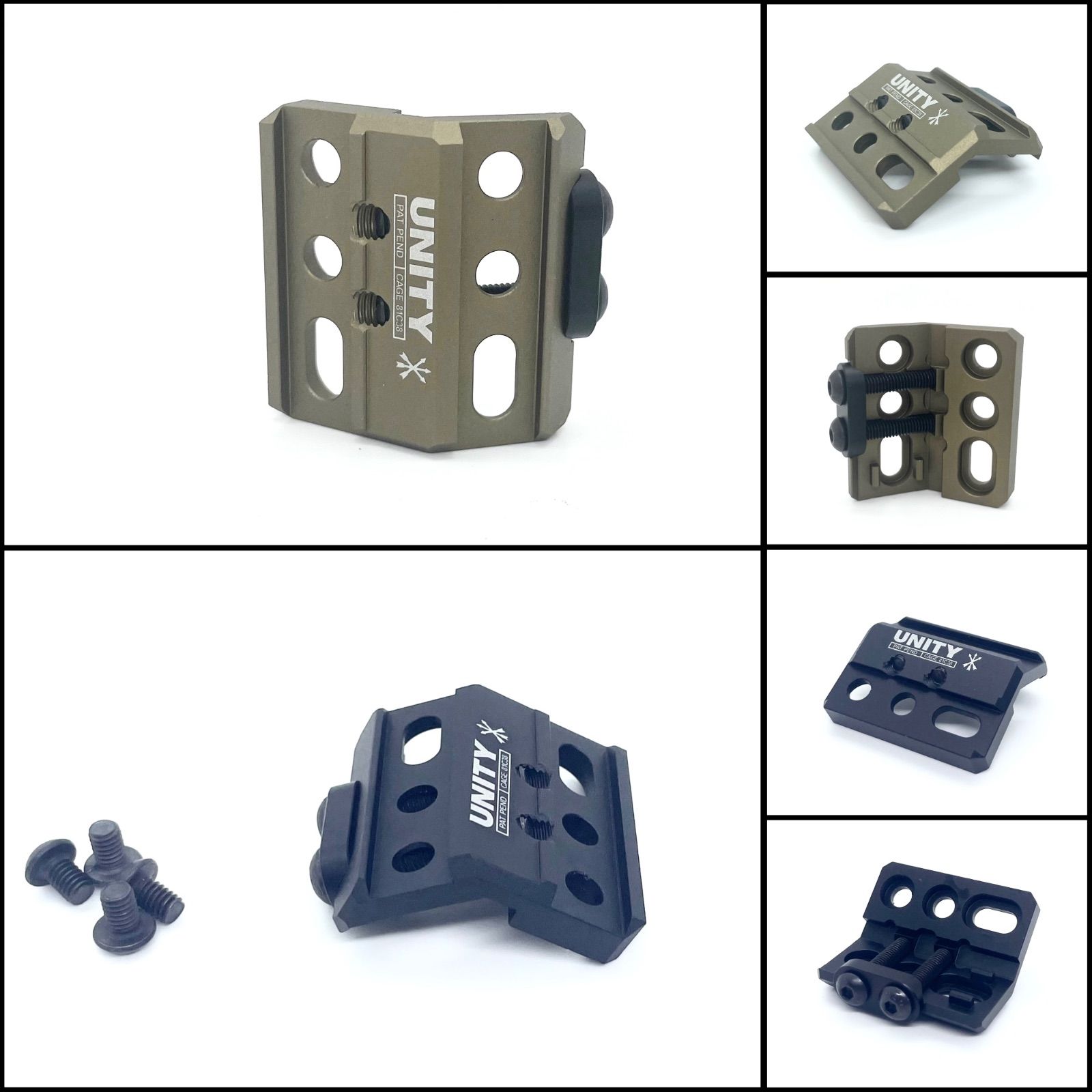 UNITY TACTICAL FUSION Micro Hub 2.0 タイプ マウント - メルカリ