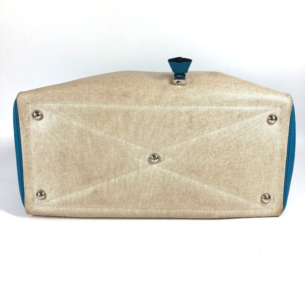 お値下げエルメス　ヴィクトリア43ボストンバック　ブルージーン 68834-1.jpg