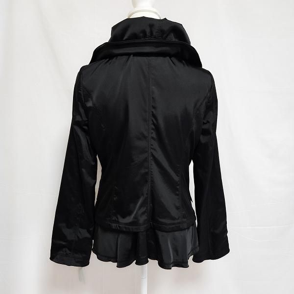 anc エイココンドウ EIKO KONDO ジャケット 42 黒 フレア ペプラム風 2