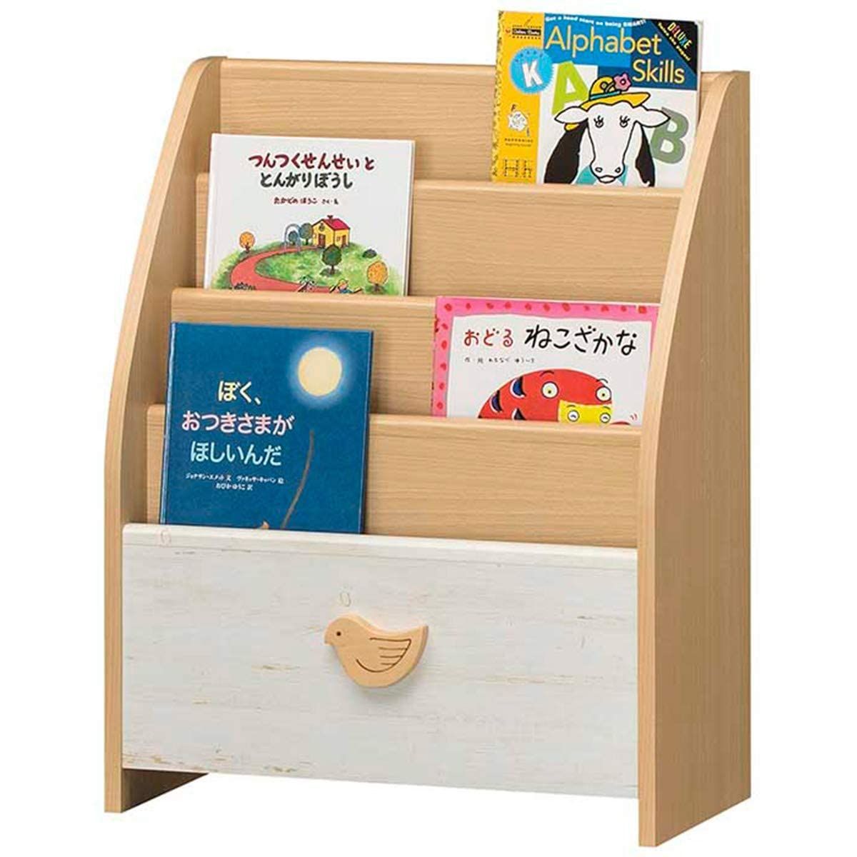 奥行26.5cm 絵本棚