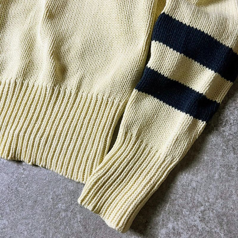 希少 80s POLO RALPH LAUREN クロスフラッグ ボートネック コットン