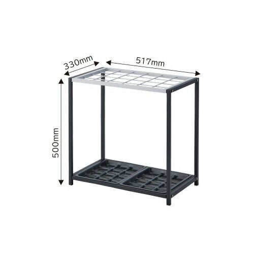傘立てラックN 24本用KLFM5352BK24 T K M