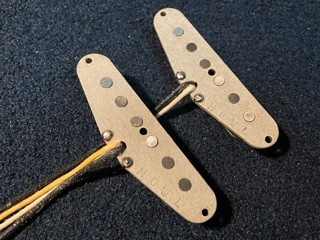 HOWL GUITARS Original Pickup '64 Jazz Bass “Gray Bobbin” Set