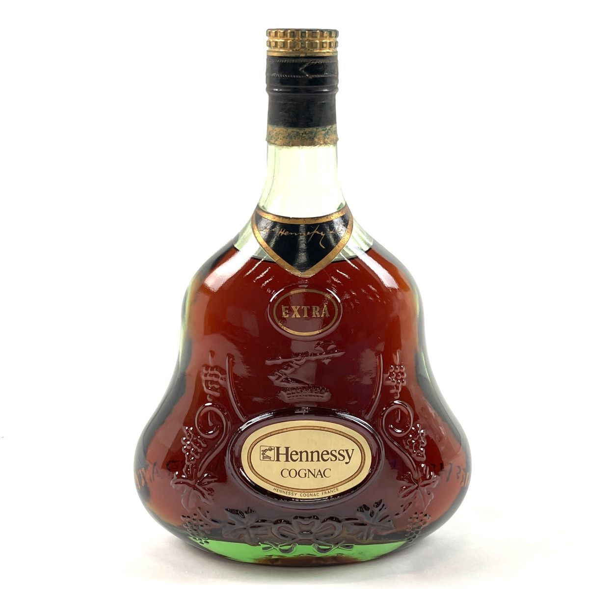 ヘネシー Hennessy エクストラ 金キャップ グリーンボトル 700ml ブランデー コニャック 古酒