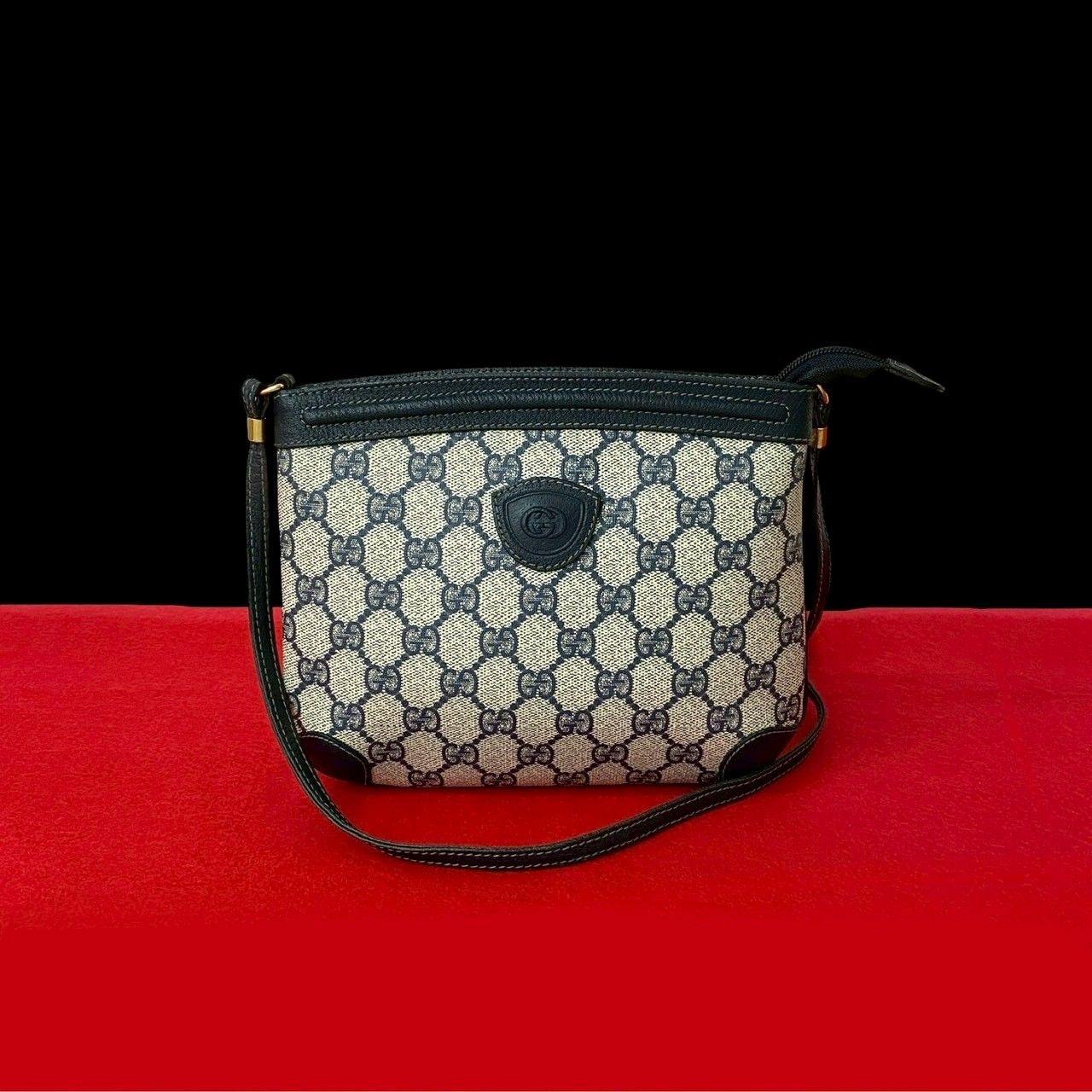 ◇グッチ オールドグッチ アクセサリーコレクション ヴィンテージ GGロゴ GUCCI(グッチ) / オールドグッチ/GGロゴ/レザーショルダーバッグ