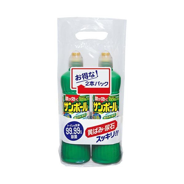 まとめ 大日本除蟲菊KINCHO サンポール 500ml 1パック 2本 ×10セット