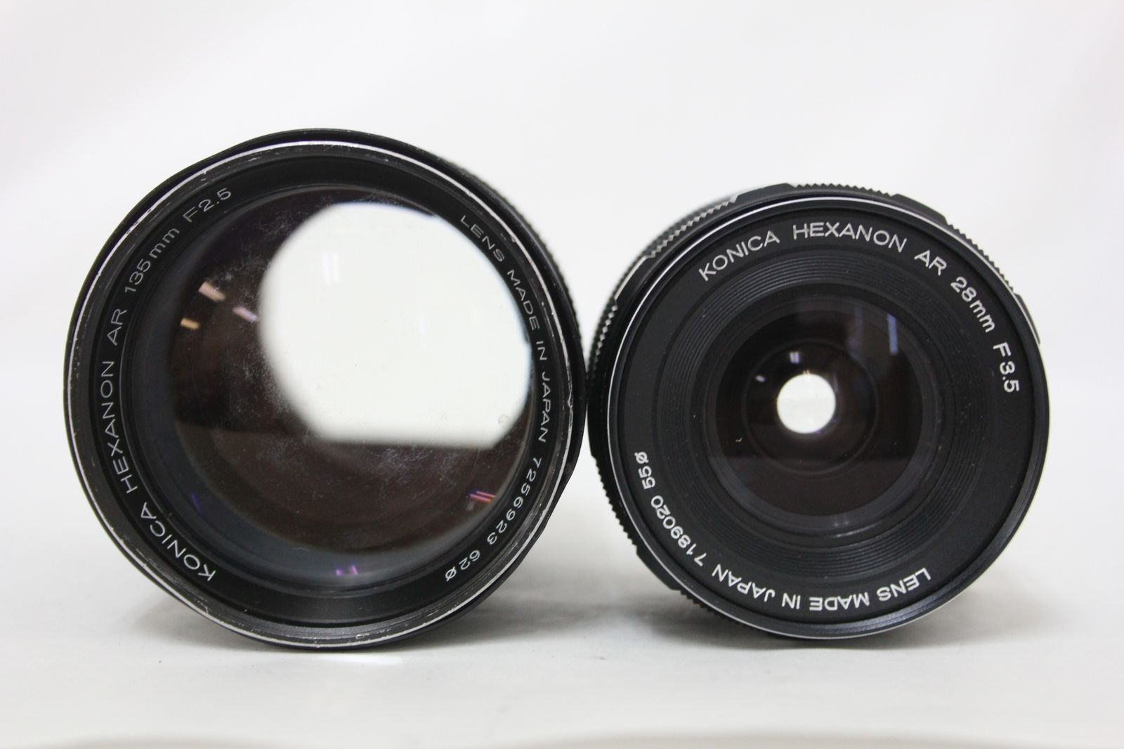 KONICA Hexanon 28mm 50mm 135mm