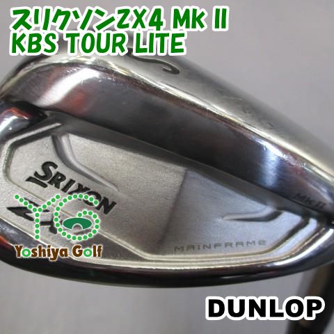 ウェッジ ダンロップ スリクソンZX4 Mk II|KBS TOUR LITE|S|56 123981
