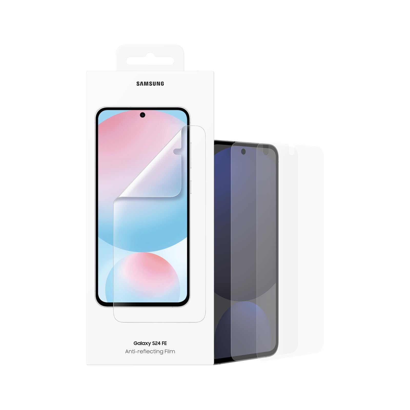 【在庫処分】Anti-reflecting Film｜クリア｜保護フィルム｜Samsung純正 FE S24 国内正規品｜EF-US721CTEGJP Galaxy