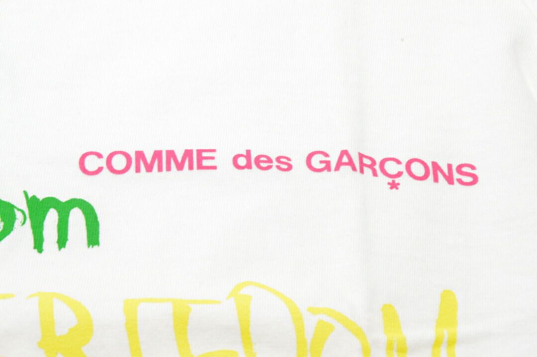 コムデギャルソン COMME des GARCONS WEAR YOUR FREEDOM Tシャツ 半袖