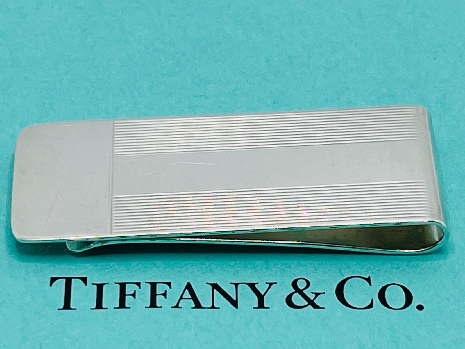 Tiffanyマネークリップ シルバー 大人気☆【ティファニー】Makers ナロー マネークリップ Silver