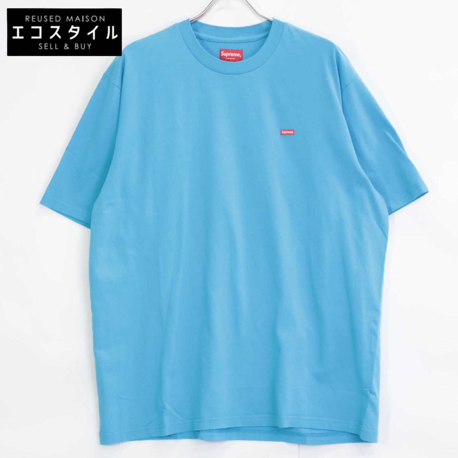 Supreme シュプリーム ﾗｲﾄﾌﾞﾙｰ Small Box Tee L