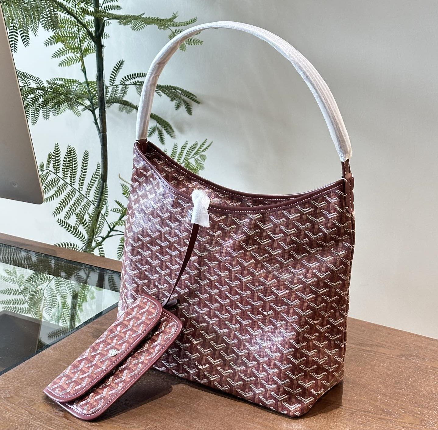 ゴヤール ボエム ホーボー バッグ Goyard Boheme Hobo レディース トートバッグ レザー グレー 並行輸入品 - メルカリ