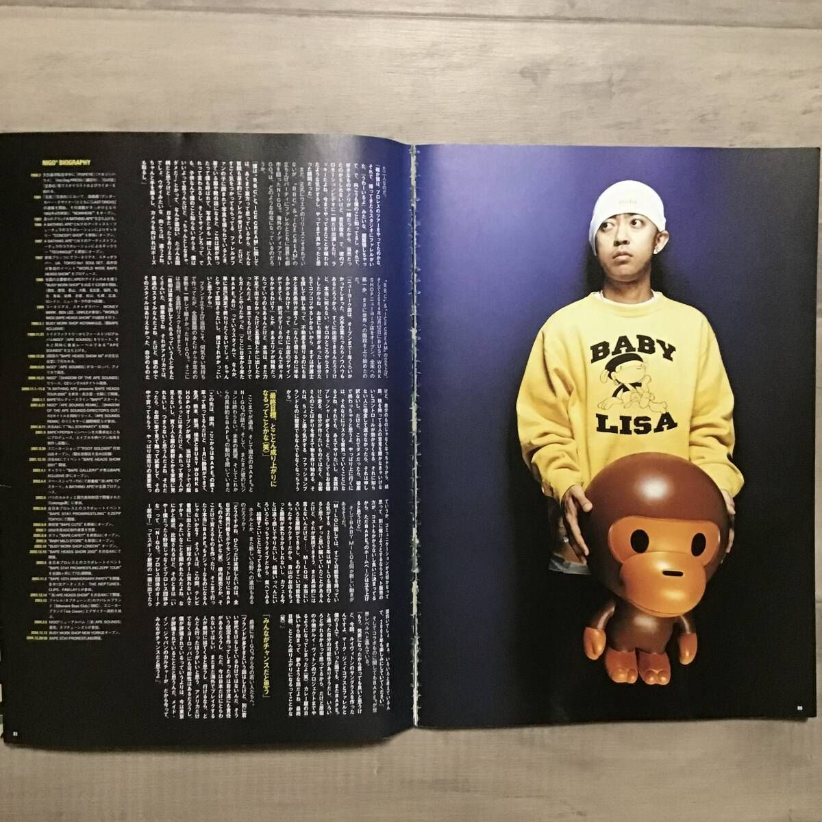 ☆付録未開封☆ 2005 S/S ムック本 a bathing ape BAPE mook magazine 