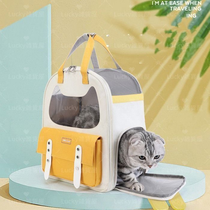 【新品未使用】ペットキャリーバッグ 新しい未使用 ペットキャリー 猫 キャリー ペットバッグ 外出 猫
