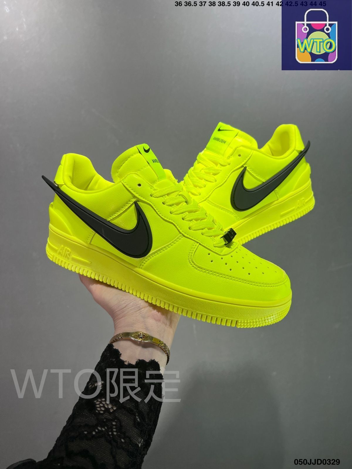 AMBUSH BMAA001S24JER00101010101 関税送料込 AMBUSH × NIKE AIR FORCE 1 LOW BLACK - NEWEST OFFICIAL ONLINE