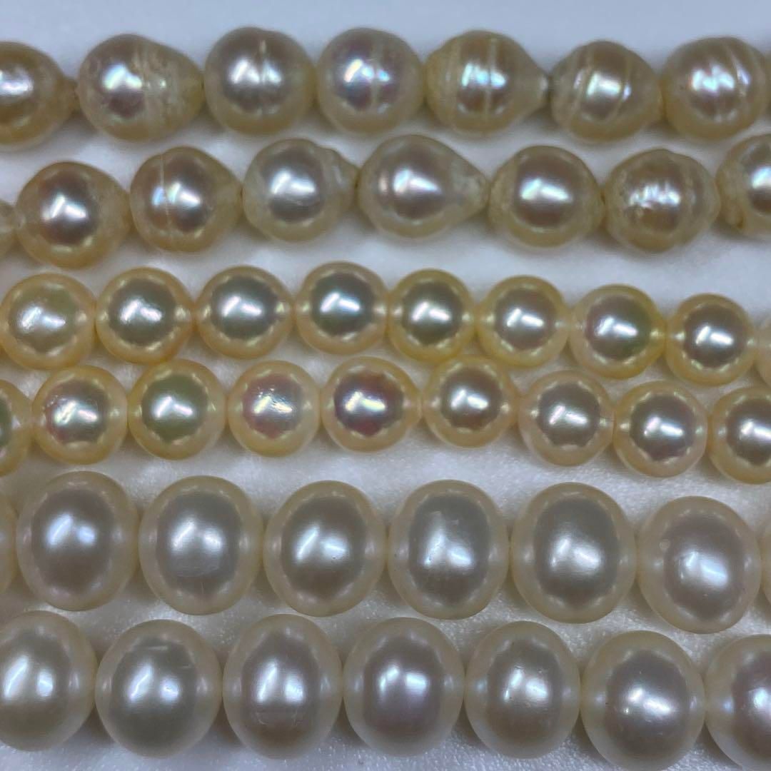 本真珠 ネックレス3本 大玉含む 89g 東な6-1015 2F NEXPOTALLINN_EU