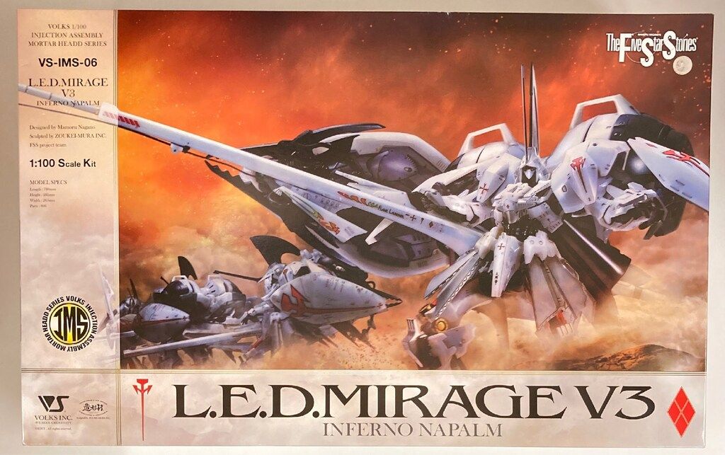 ボークス IMS|ファイブスター物語 LEDミラージュV3 特典無し 1|100