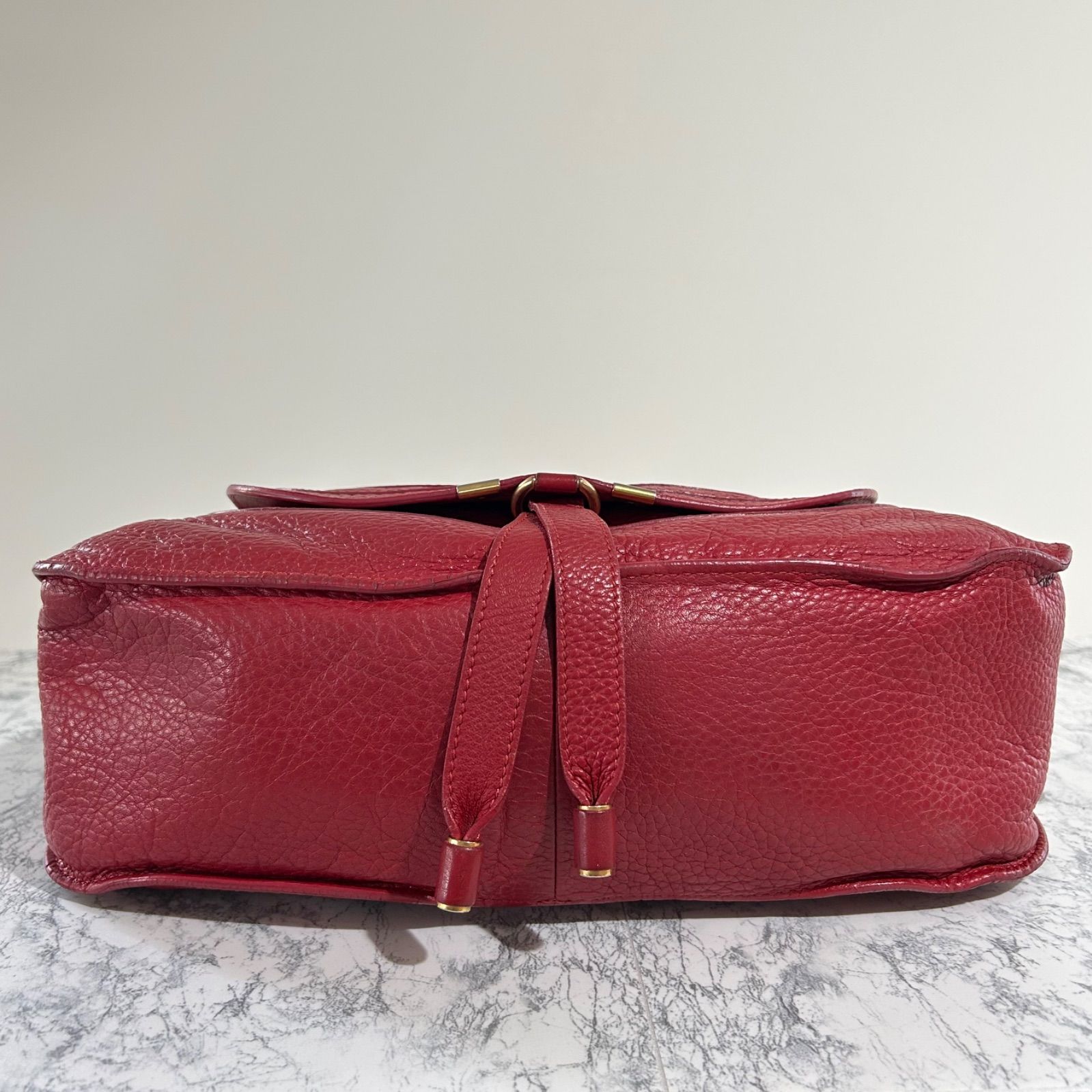 クロエ　マーシー　レッド　 赤　バンドバッグ　ショルダーバッグ　2way Chloe クロエ マーシー レッド 赤 ショルダーバッグ ハンドバッグ