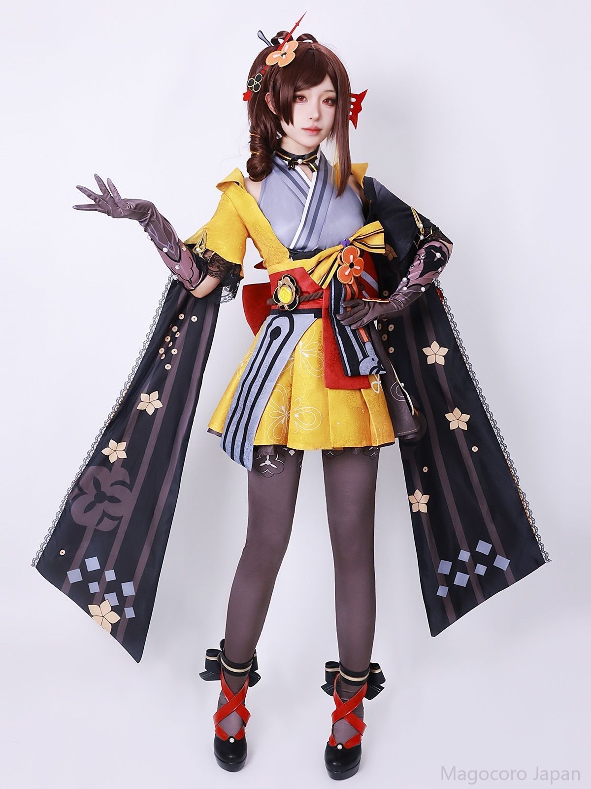 コスプレ衣装原神千織アニメゲーム稲妻城女性用コスチューム和風