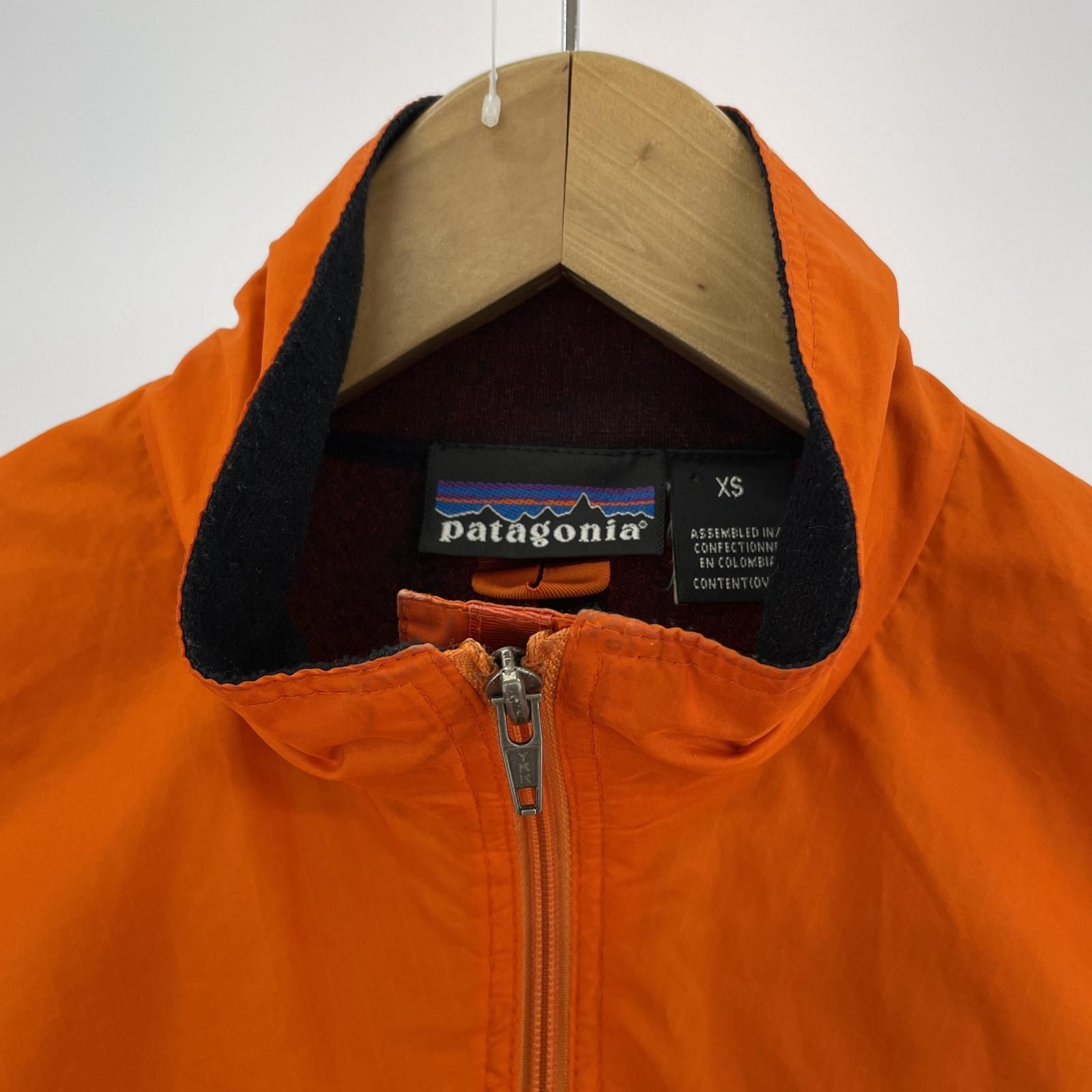 patagonia シェルジャケット XS オレンジ