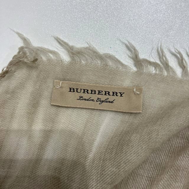バーバリー BURBERRY 大判ストール 春夏仕様　フリンジ ベージュ 楽天市場】ストール バーバリー（マフラー・スカーフ｜バッグ