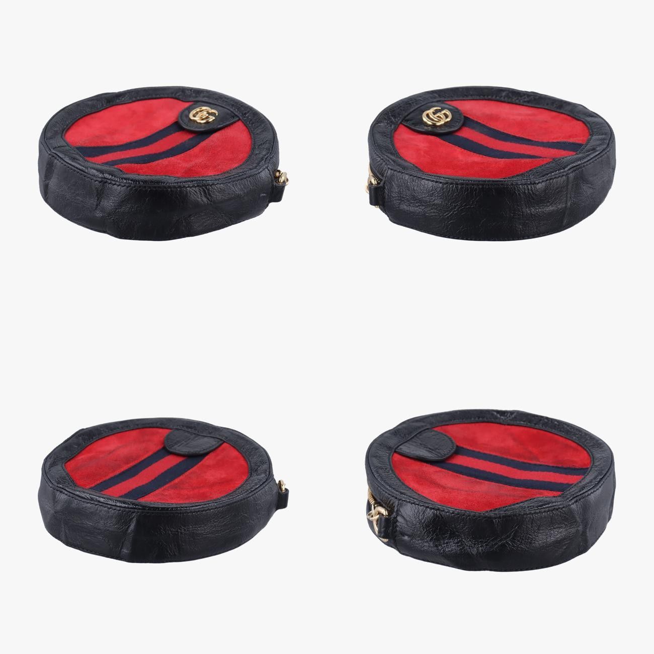 グッチGucciオフィディアレッド×ブラックスエード×レザー550618A026412710