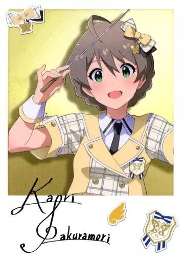アイドルマスター　ミリオンライブ　インスタントフォト風カード　桜守歌織 再販】アイドルマスター ミリオンライブ！ シアターデイズ ～Seasonal