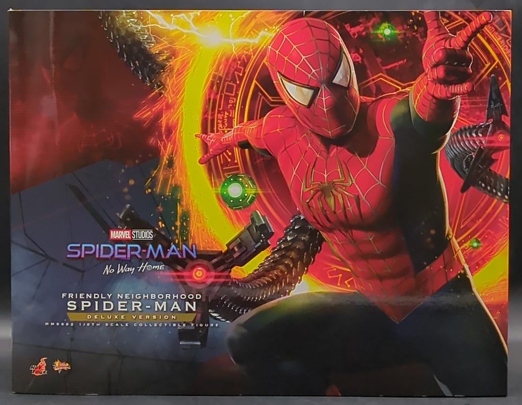 HOTTOYS MOVIE MASTERPIECE FRIENDLY NEIGHBORHOOD SPIDER MAN DELUXE VERSION MMS662