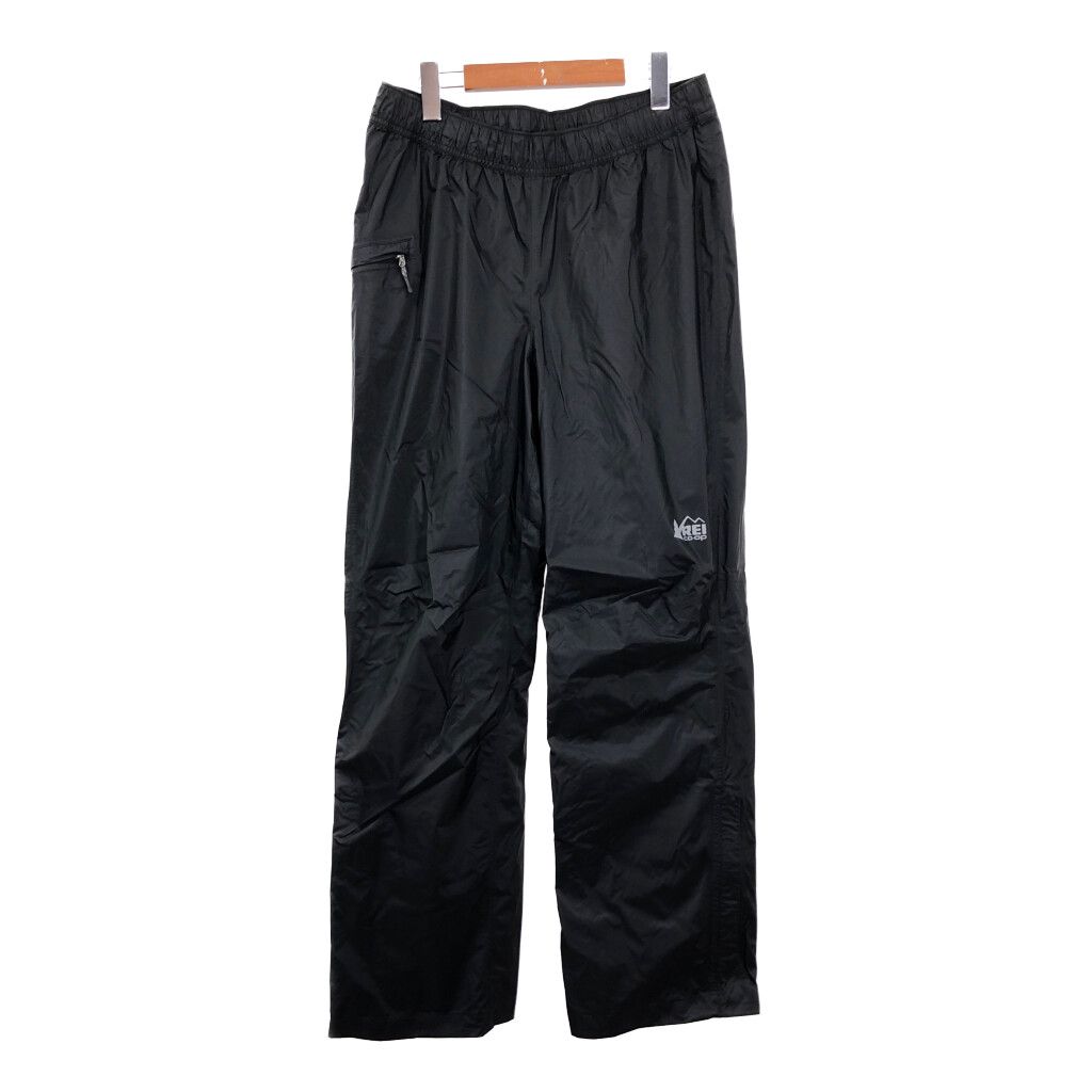 REI ナイロンパンツ アウトドア 防水 ブラック (メンズ M) 中古 古着 R0429