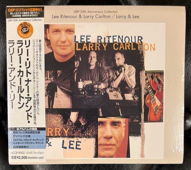 未開封CD】リー・リトナー・アンド・ラリー・カールトン「ラリー 未開封CD】リー・リトナー・アンド・ラリー・カールトン「ラリー