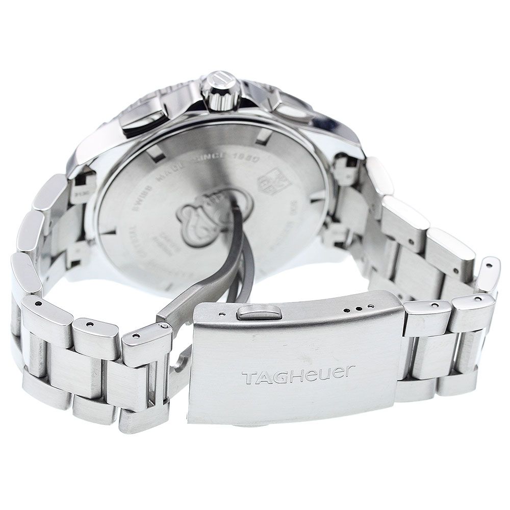 タグホイヤー アクアレーサー CAN1010 新品電池 メンズ 腕時計 916 タグホイヤー TAG HEUER CAN1010 アクアレーサー クロノグラフ
