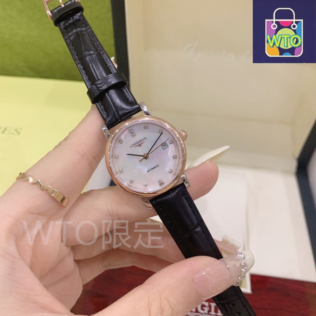 LONGINES エレガントコレクション自動巻 SS/18K LONGINES 自動巻き時計 SS/18k