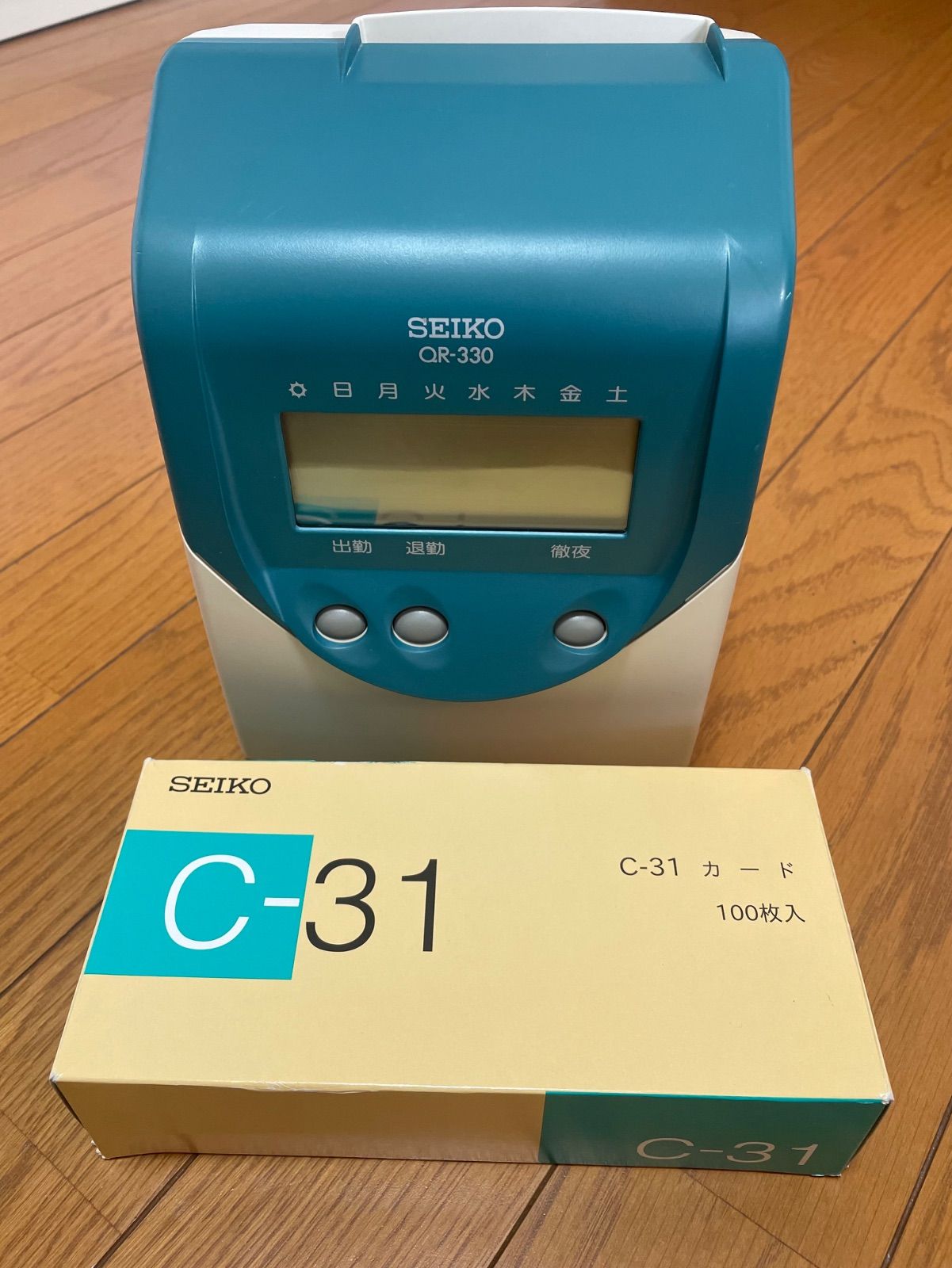 タイムレコーダーSEIKO QR-330 - メルカリ
