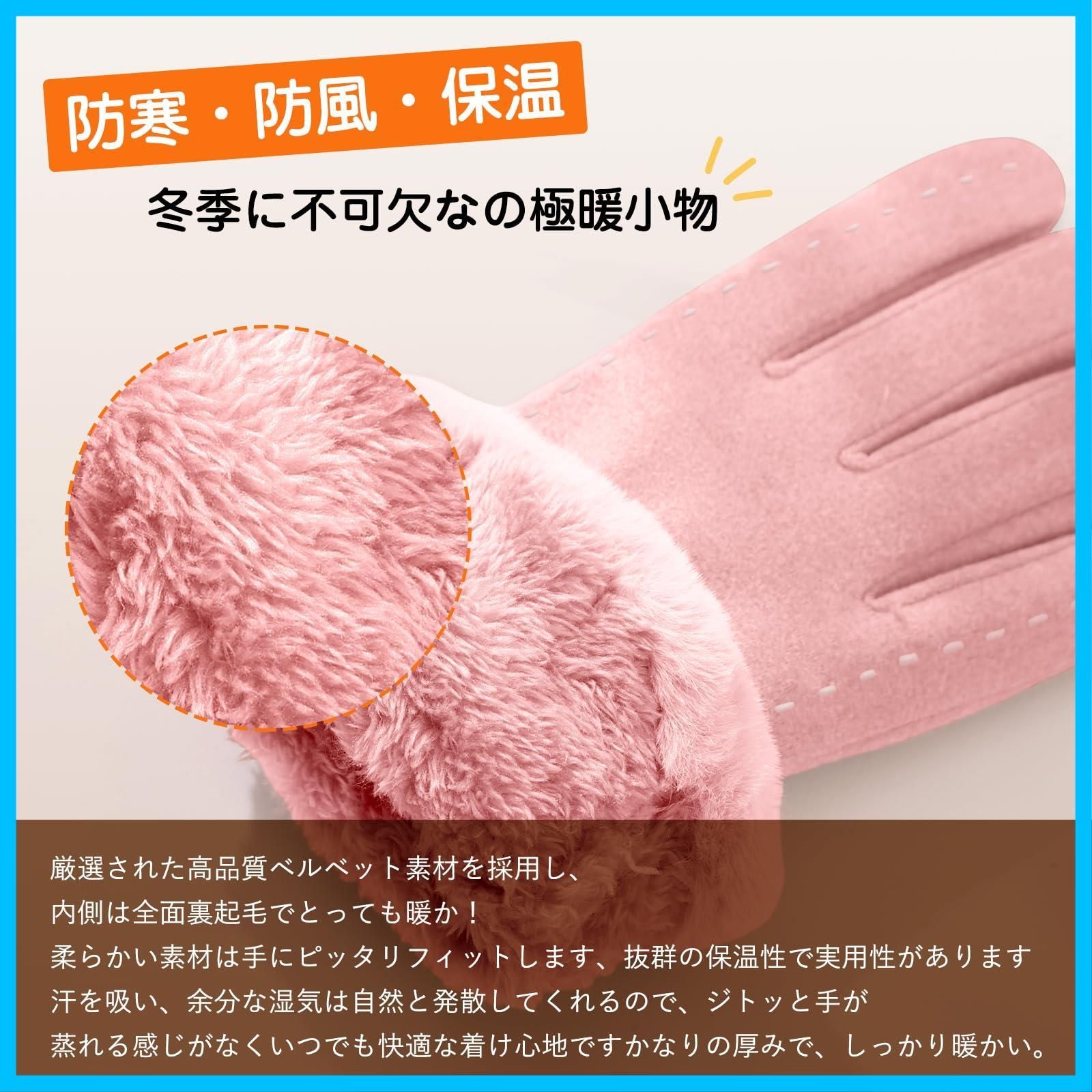 商品 スマホ対応 防風 裏起毛 レディース スマホ手袋指先 女性 てぶくろ 防寒 おしゃれ 秋冬 冬 冬用 防寒手袋 手袋 通勤通学 バイク 自転車 Gagaciso スキー ギフト