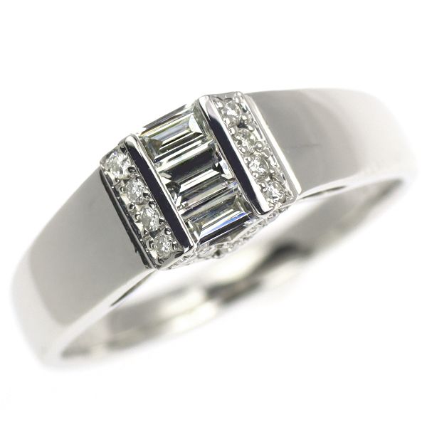 pt900ダイヤモンドリング0.50ct7号 pt900 プラチナ ダイヤモンド ダイヤ 指輪 リング シンプル 7石