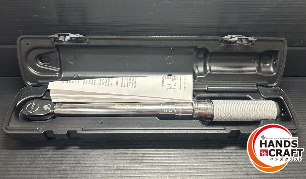 スナップオン Snap-on QDRN100A トルクレンチ ケース付き