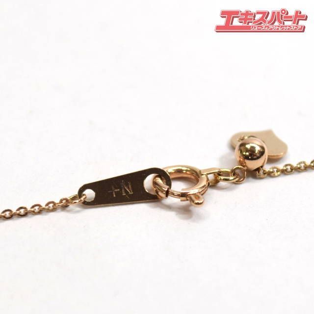 NOJESS N+ ノジェス K10 ダイヤモンドネックレス 0.07ct 湘南台